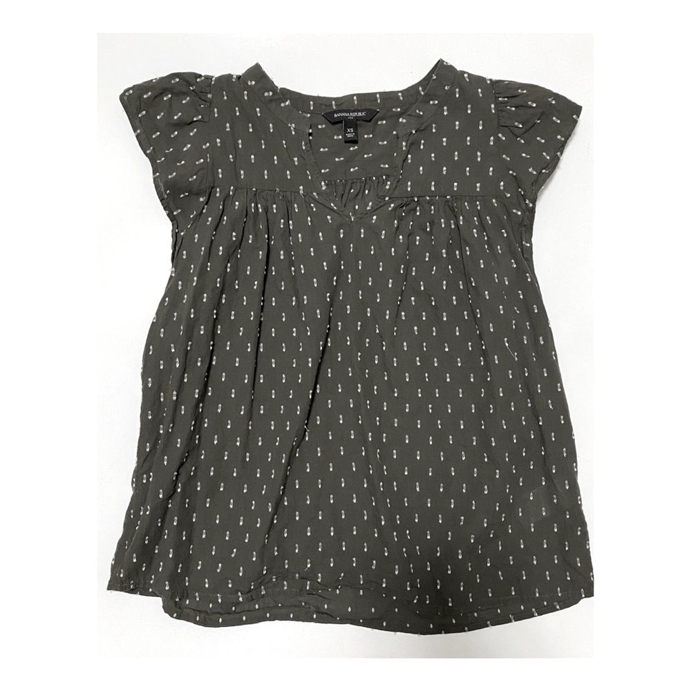 BANANA Republic Blouses for Women - Dark olive Green size XS